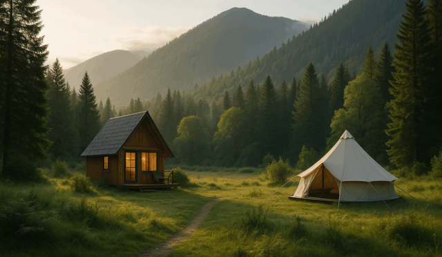Doğayla Uyanmak: En Güzel Bungalov ve Glamping Rotaları